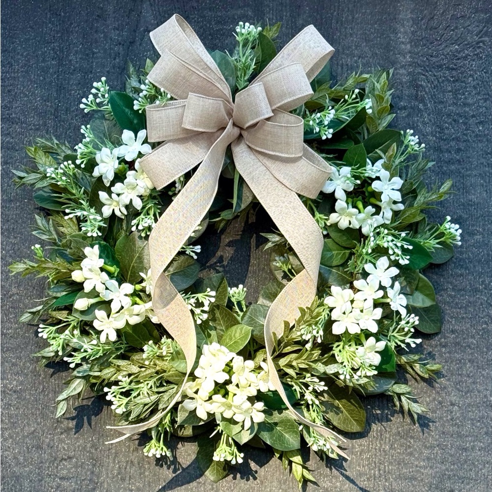 HAND CRAFTED UNIQUE 12” Year Round Wreath